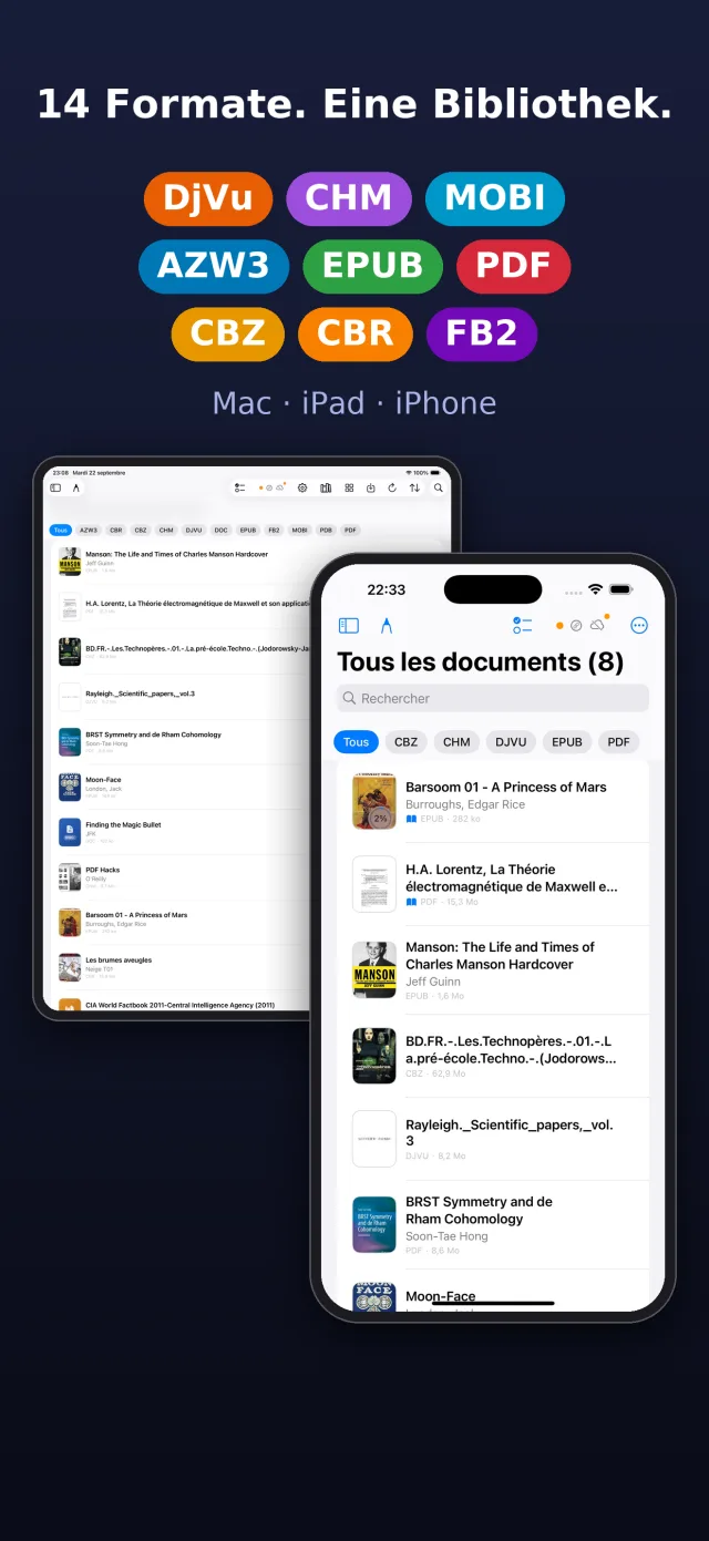 Bildschirmfoto von UniReader